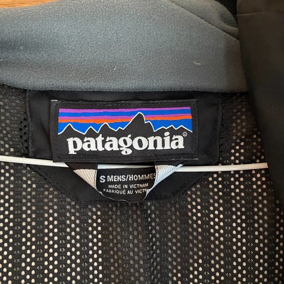 Patagonia Snowshot Hardshell Black Size Small - Picture 2 of 3